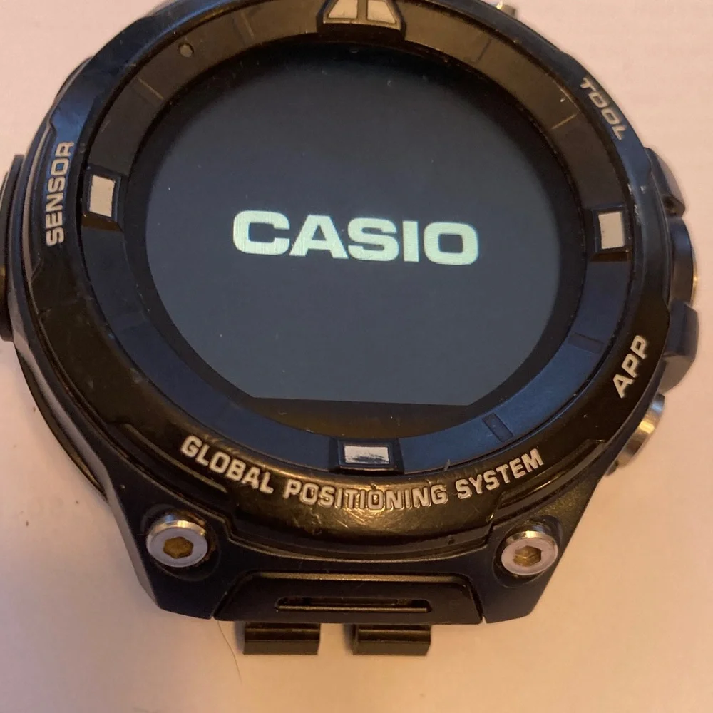 Casio Pro Trek WSD-F20 parts lot, case, NO BACK, NO GASKET, parts only